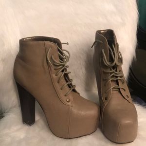 Platform booties!